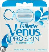 Gilette Venus Proskin moisturerich 4 stuks